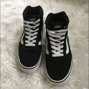 Black high top vans